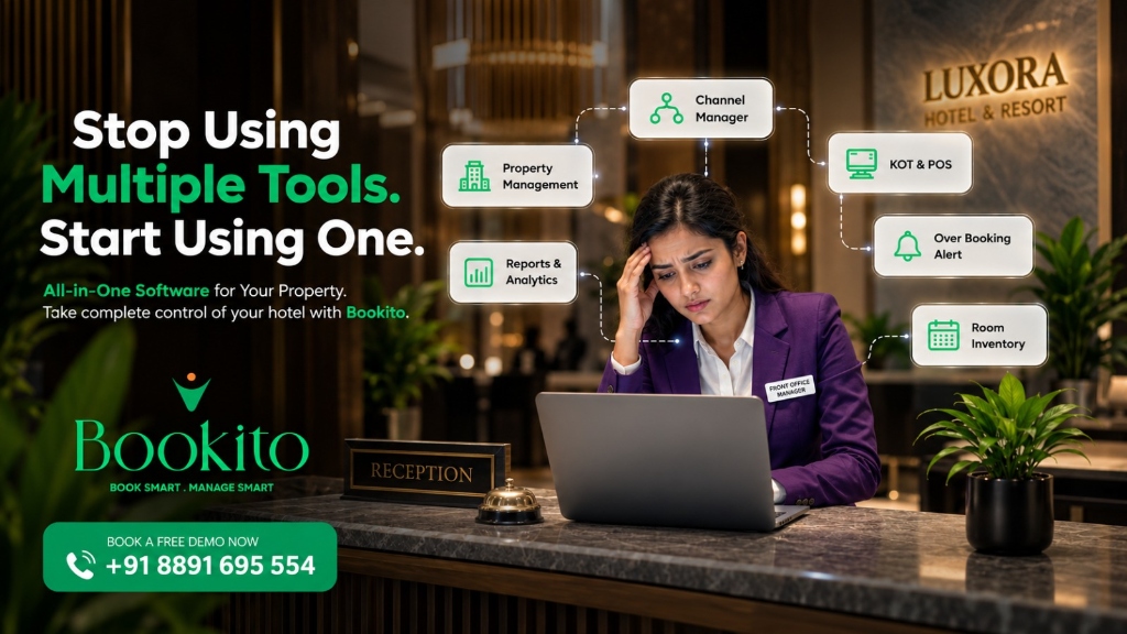 Bookito All-In-One Hotel Management Software